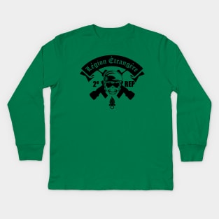 2 REP Foreign Legion (subdued) Kids Long Sleeve T-Shirt